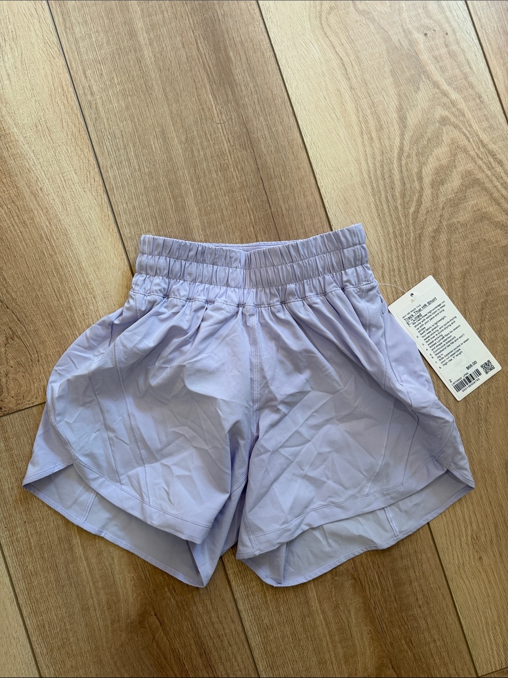 lululemon athletica Light Lavender Running Shorts